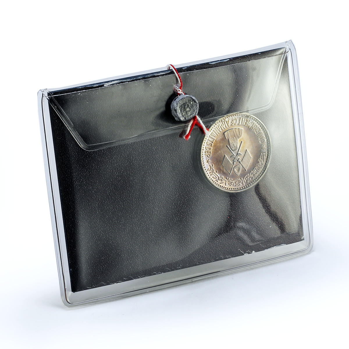 Ajman 5 riyals Save Venice KM-27 proof silver coin 1971