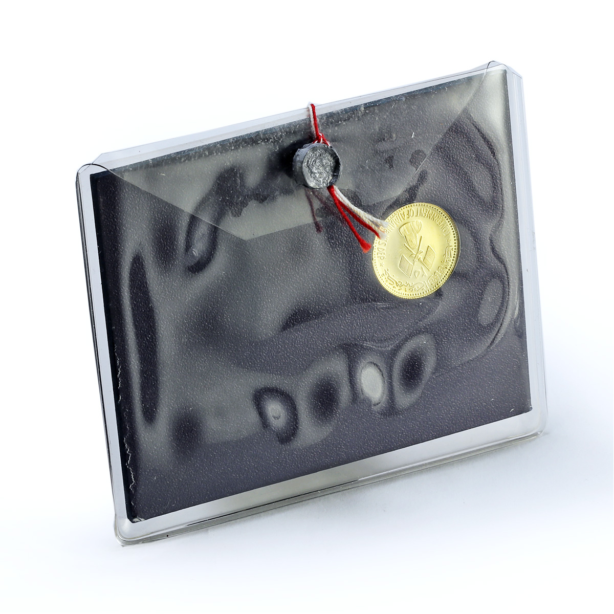 Ajman 25 riyals Save Venice KM-36 proof gold coin 1971