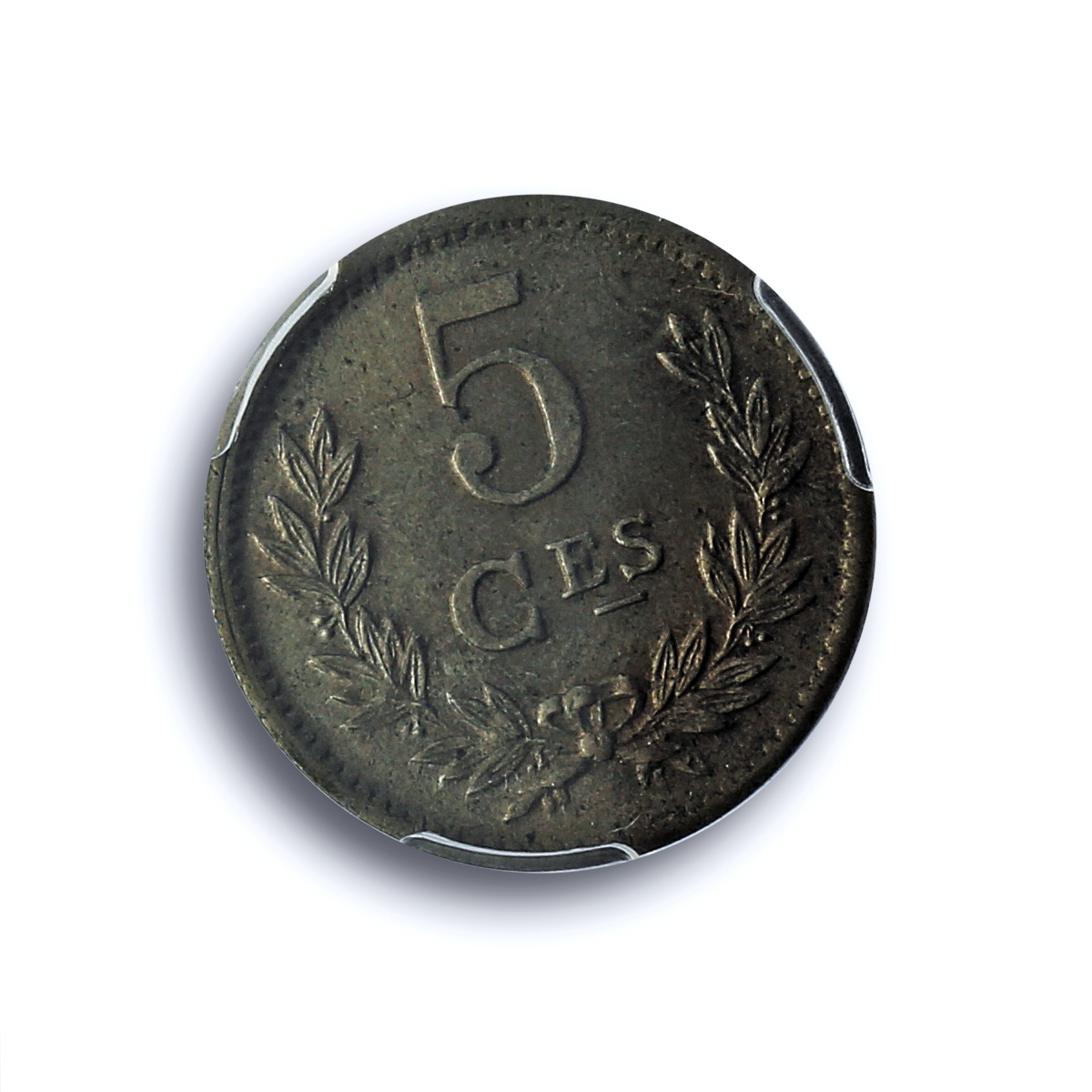 Luxembourg 5 centimes Duchess Charlotte Coinage MS64 PCGS CuNi coin 1924 Luxembourg 5 centimes Duchess Charlotte Coinage MS64 PCGS CuNi coin 1924