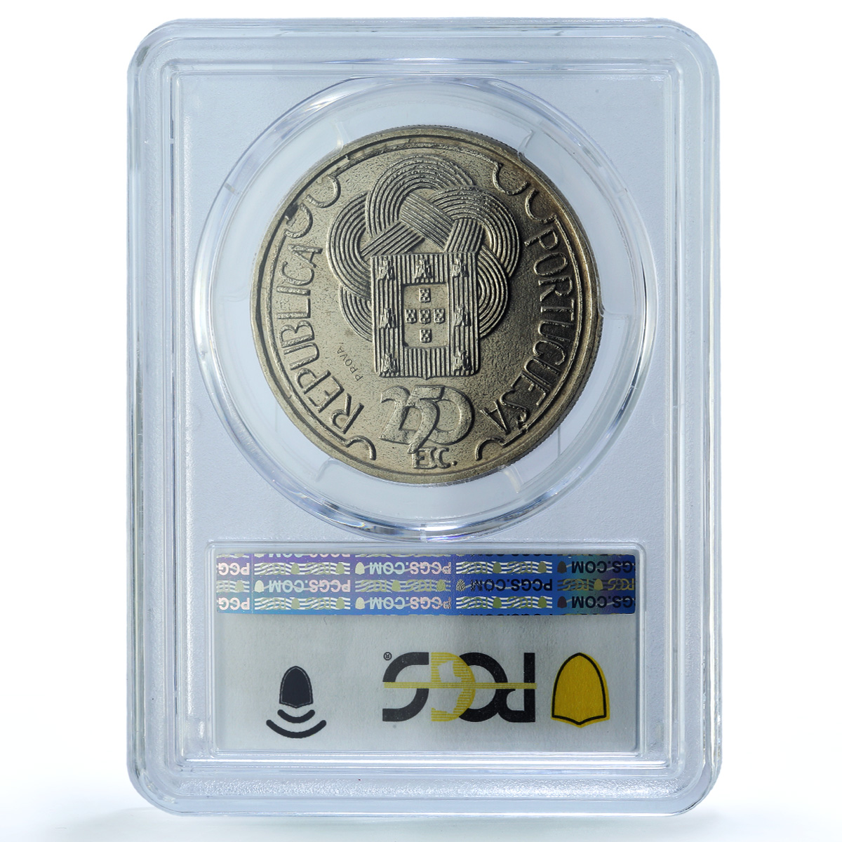 Portugal 250 escudos Olympic Games Seoul Probe KM-643 SP 65 PCGS CuNi coin 1988 Portugal 250 escudos Olympic Games Seoul Probe KM-643 SP 65 PCGS CuNi coin 1988