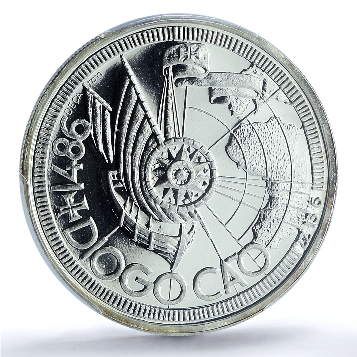 Portugal 100 escudos Diogo Cao Probe KM-641 SP 69 PCGS CuNi coin 1987 Portugal 100 escudos Diogo Cao Probe KM-641 SP 69 PCGS CuNi coin 1987