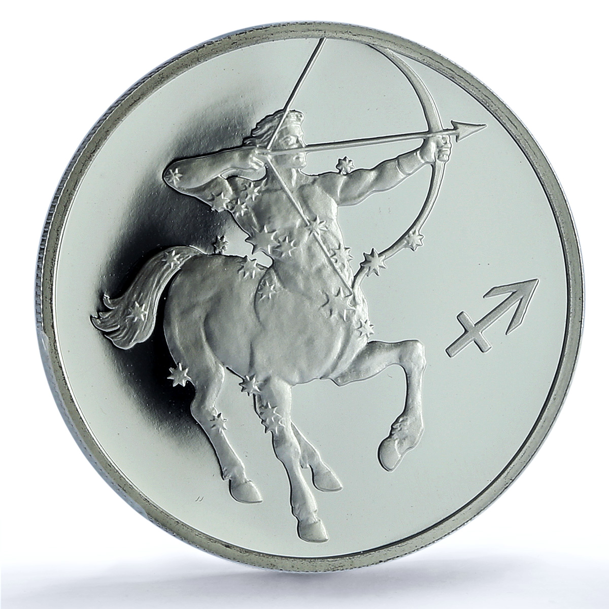 Russia 2 roubles Zodiac Signs Sagittarius PR69 PCGS silver coin 2002 Russia 2 roubles Zodiac Signs Sagittarius PR69 PCGS silver coin 2002