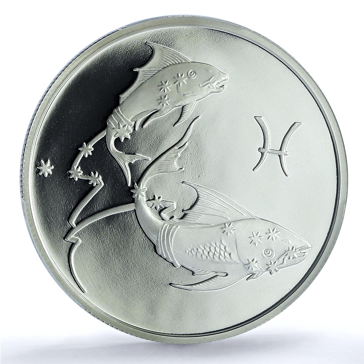 Russia 2 roubles Zodiac Signs Pisces PR69 PCGS silver coin 2003 Russia 2 roubles Zodiac Signs Pisces PR69 PCGS silver coin 2003
