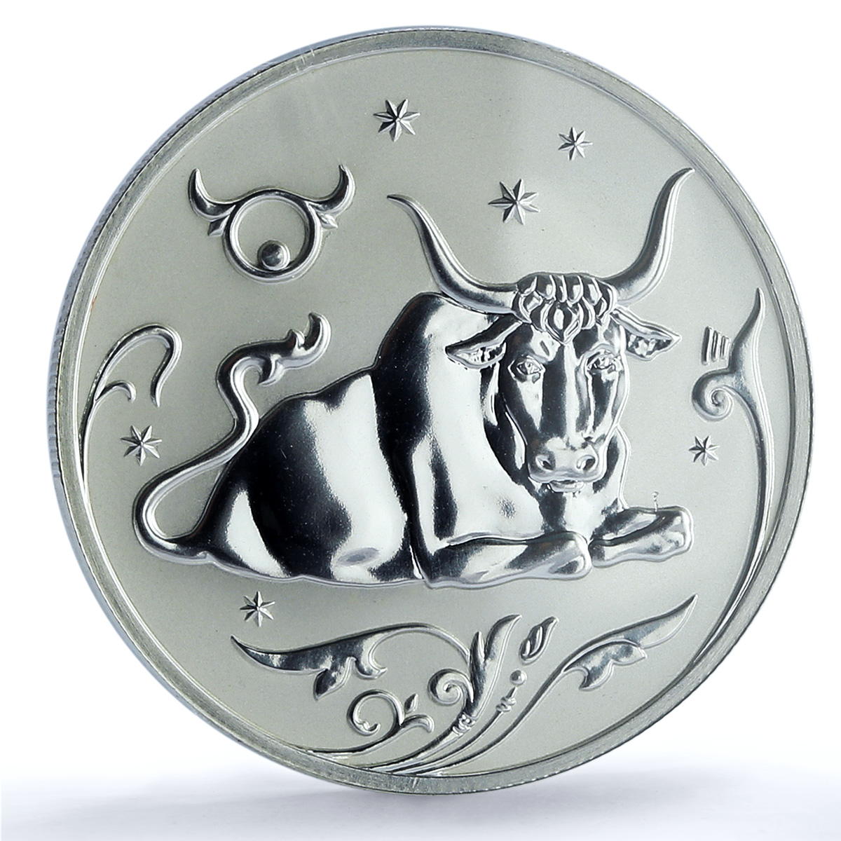 Russia 2 roubles Zodiac Signs Taurus PR69 PCGS silver coin 2005 Russia 2 roubles Zodiac Signs Taurus PR69 PCGS silver coin 2005