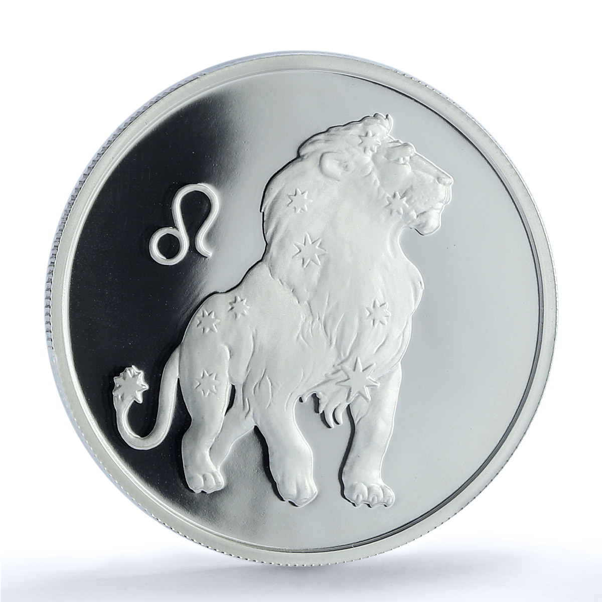 Russia 2 roubles Zodiac Signs Leo PR69 PCGS silver coin 2002 Russia 2 roubles Zodiac Signs Leo PR69 PCGS silver coin 2002