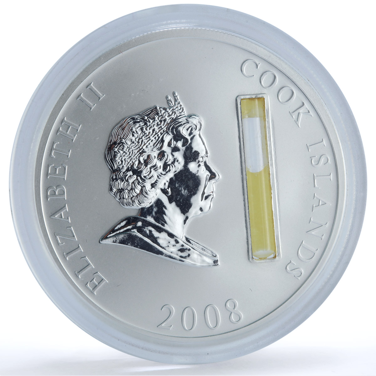 Cook Islands 10 dollars Rockfeller KM-635 Financial Tycoons silver coin 2008