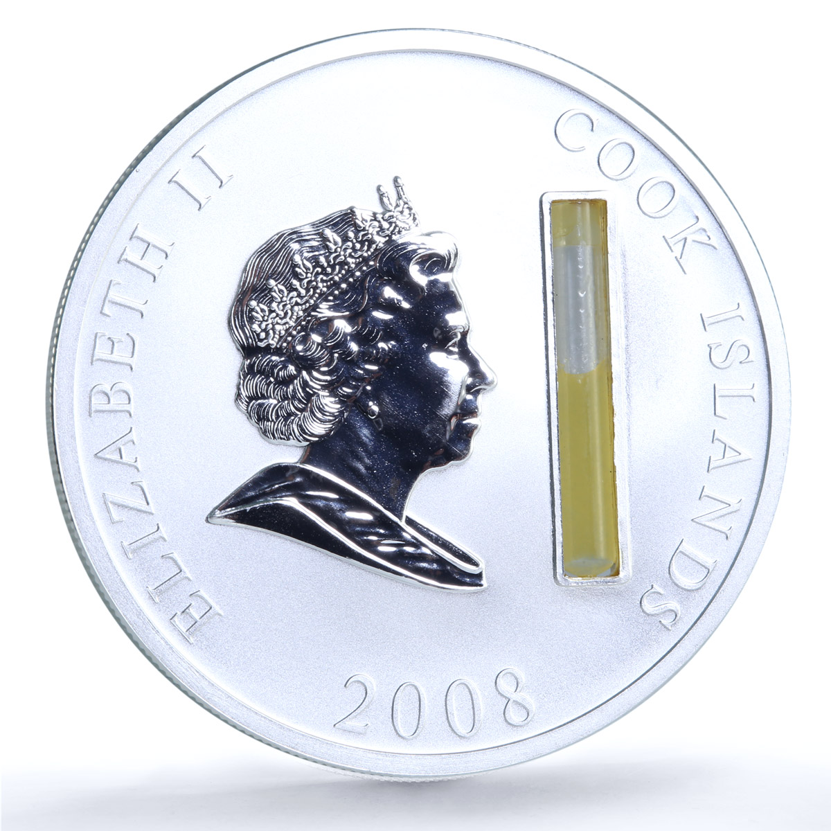 Cook Islands 10 dollars Rockfeller KM-635 Financial Tycoons silver coin 2008