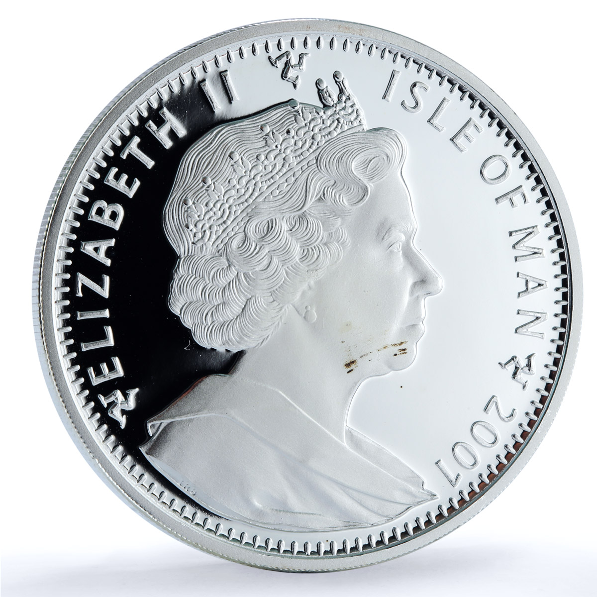 Isle of Man 1 crown Somali Kittens KM-1072a Cat Crowns proof silver coin 2001