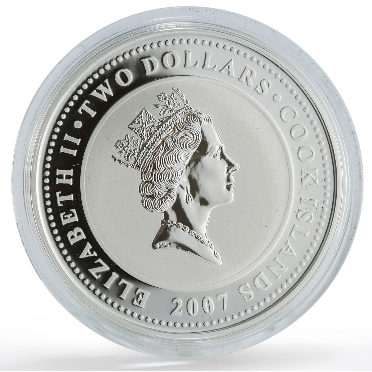 Cook Islands 2 dollars x 4 Set Sherlock Holmes Adventures silver coins 2007