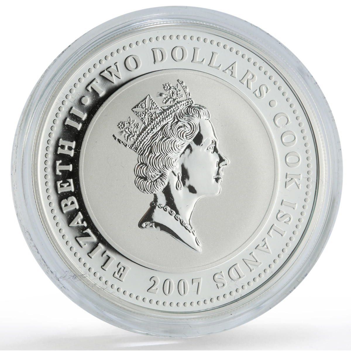 Cook Islands 2 dollars x 4 Set Sherlock Holmes Adventures silver coins 2007