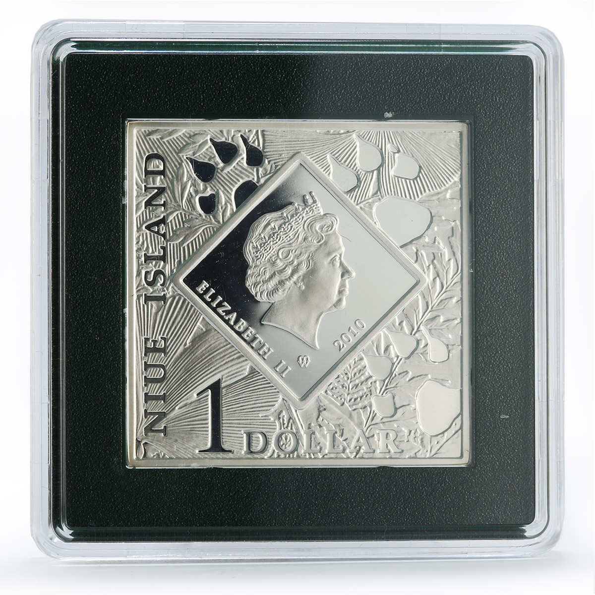 Niue 1 dollar Pronghorn KM-234 Wildlife Fauna Antelope proof silver coin 2010