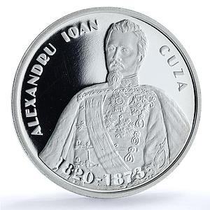 Romania 10 lei Alexandru Ioan Cuza KM-476 Anniversary History silver coin 2020