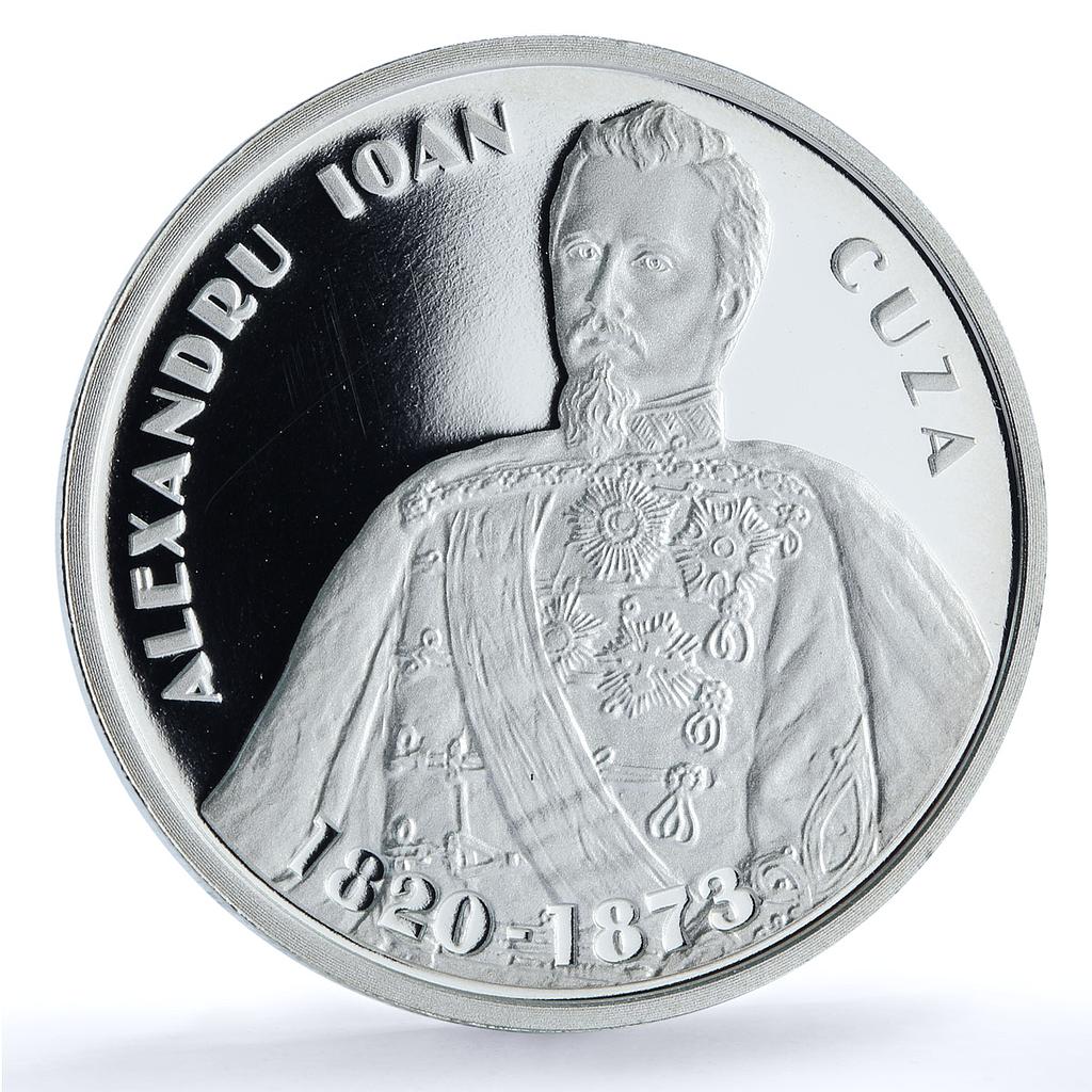 Romania 10 lei Alexandru Ioan Cuza KM-476 Anniversary History silver coin 2020
