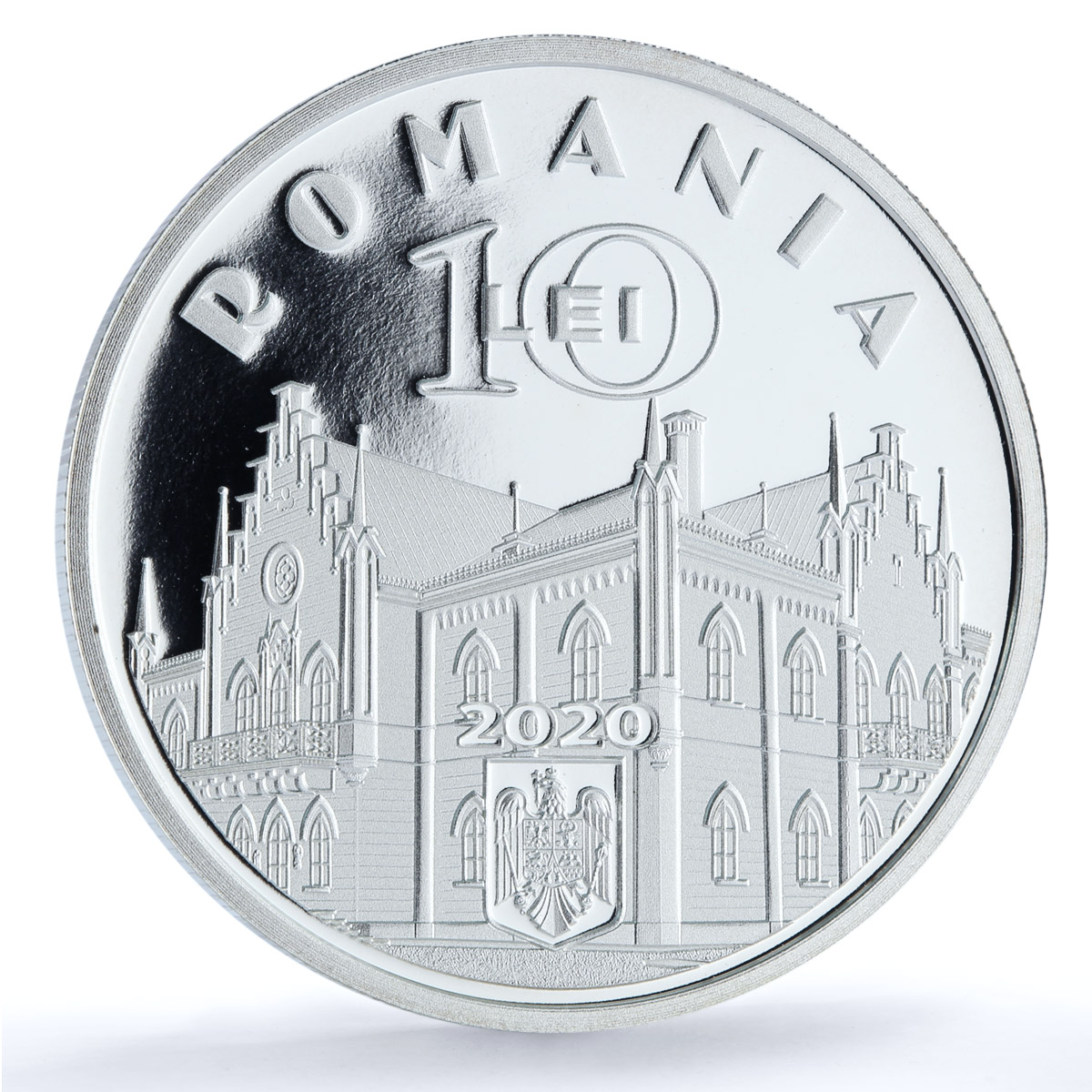 Romania 10 lei Alexandru Ioan Cuza KM-476 Anniversary History silver coin 2020
