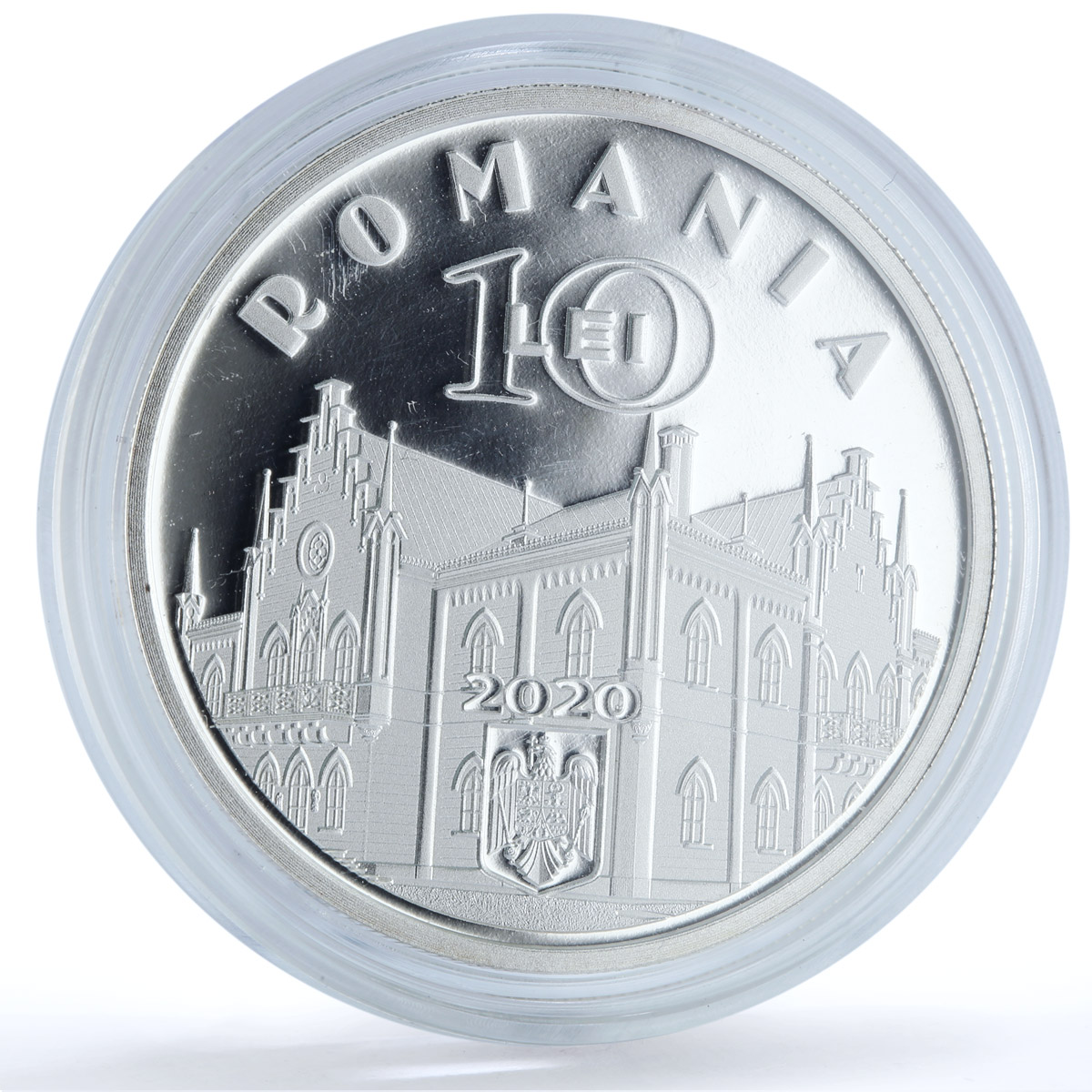 Romania 10 lei Alexandru Ioan Cuza KM-476 Anniversary History silver coin 2020