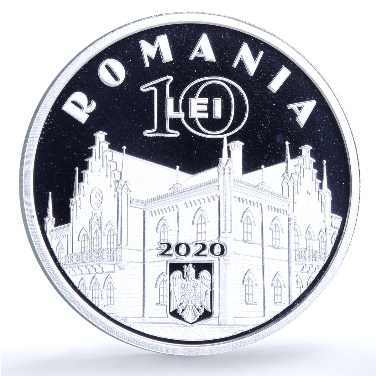 Romania 10 lei Alexandru Ioan Cuza KM-476 Anniversary History silver coin 2020