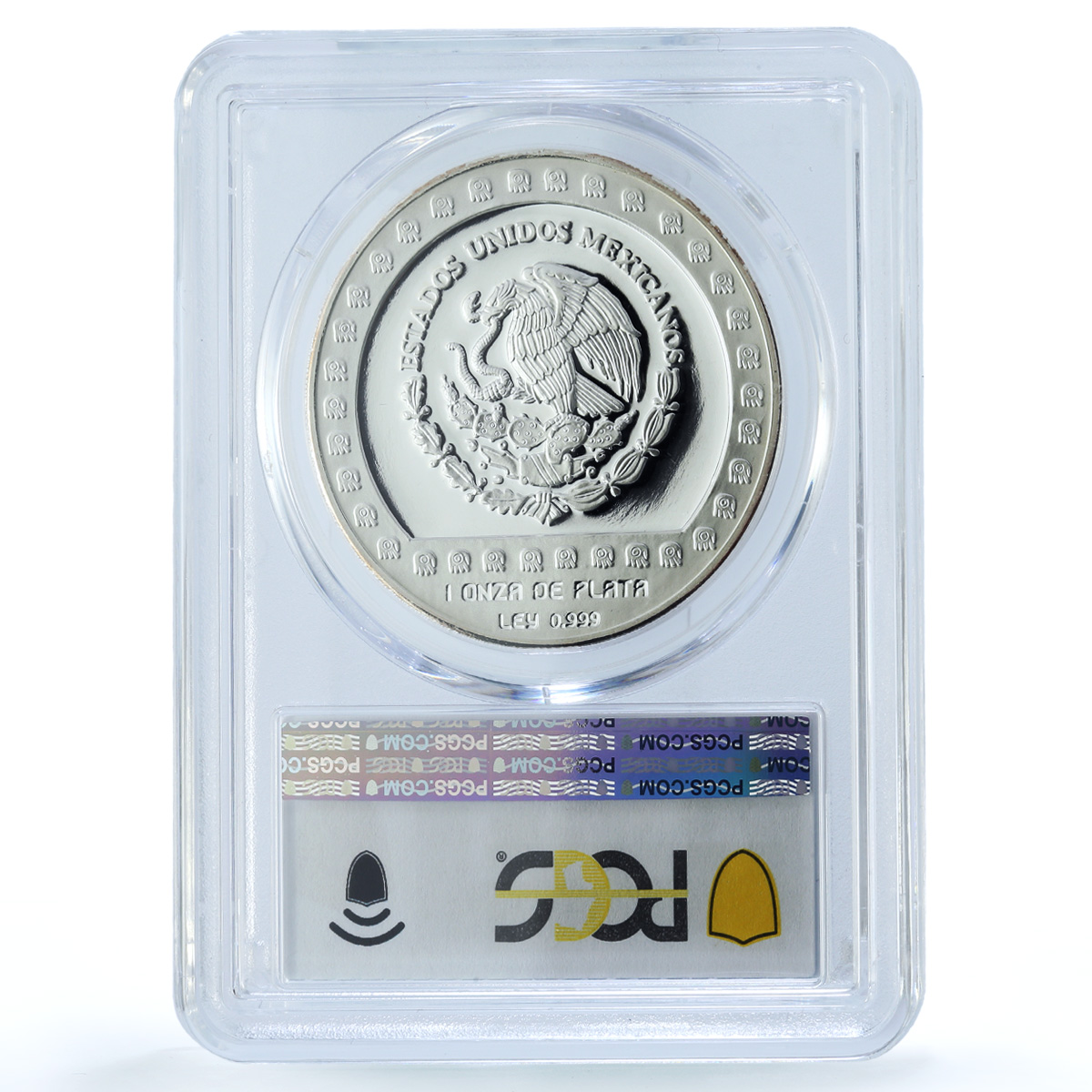 Mexico 100 pesos Brasero Efigie KM-563 Precolombina PR 69 PCGS silver coin 1992 Mexico 100 pesos Brasero Efigie KM-563 Precolombina PR 69 PCGS silver coin 1992