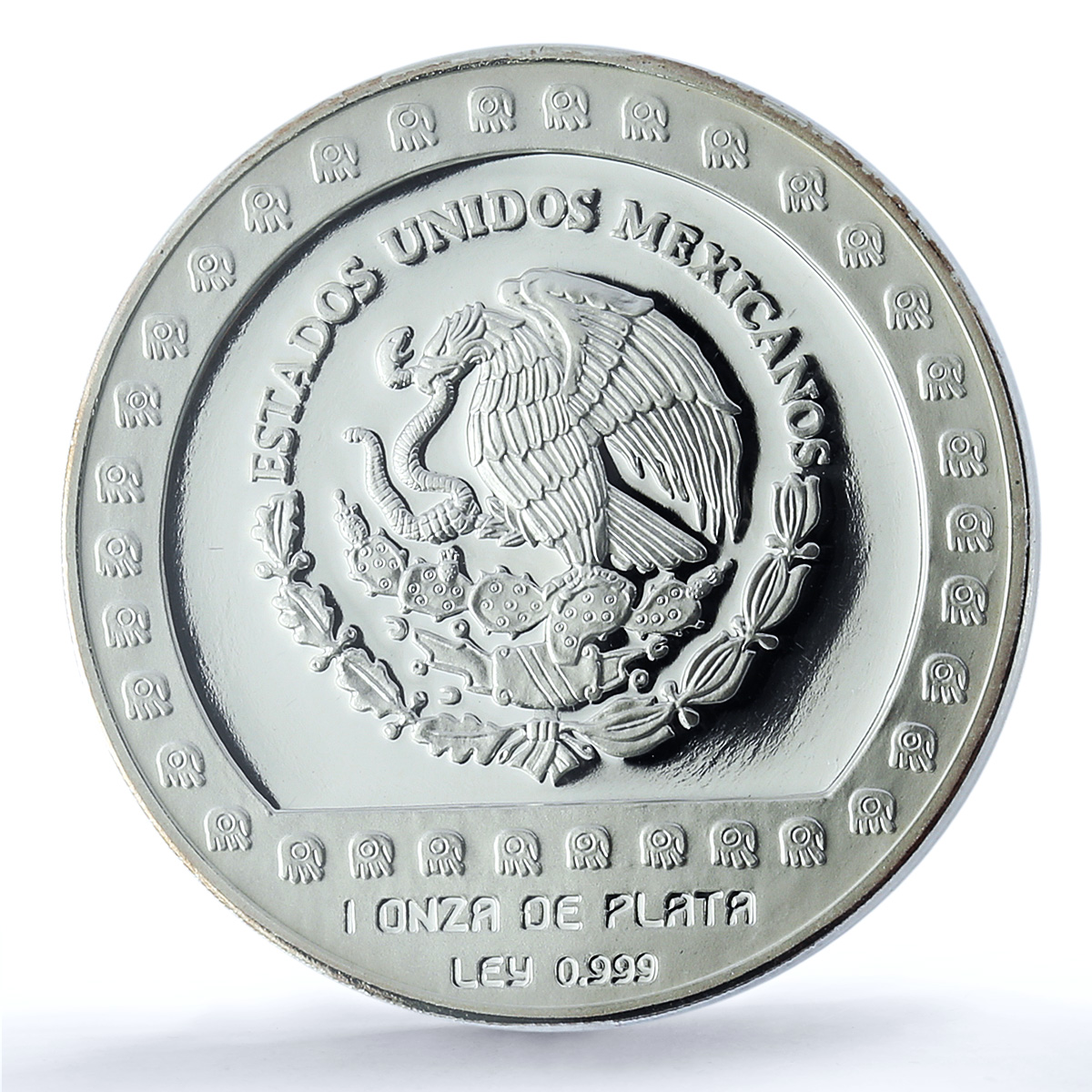 Mexico 100 pesos Brasero Efigie KM-563 Precolombina PR 69 PCGS silver coin 1992 Mexico 100 pesos Brasero Efigie KM-563 Precolombina PR 69 PCGS silver coin 1992