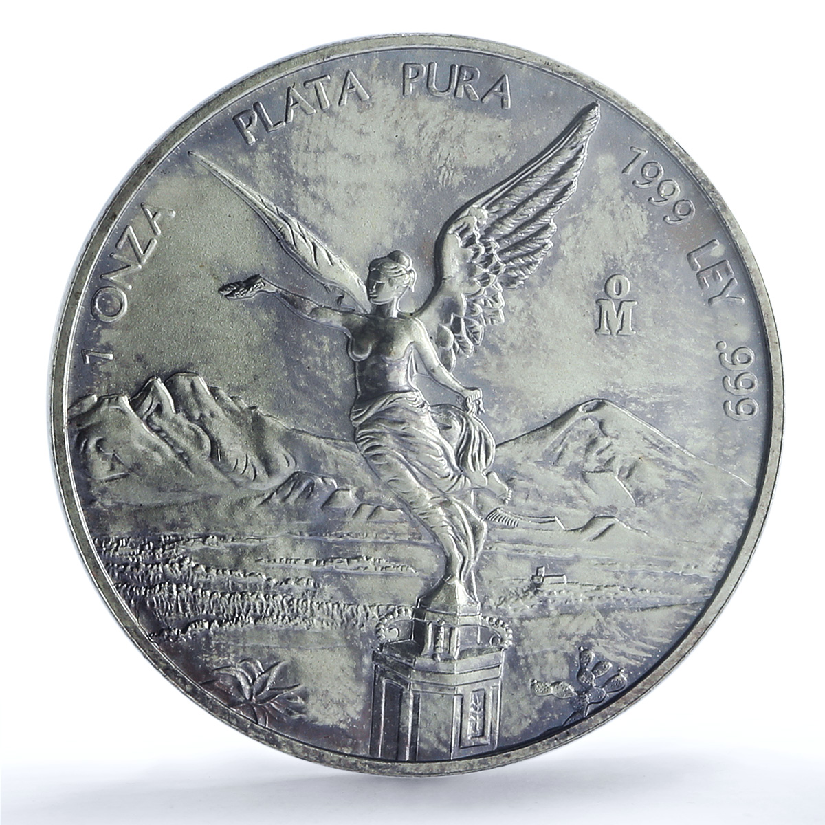 Mexico 1 onza Libertad Angel of Independence KM-613 MS 67 PCGS silver coin 1999 Mexico 1 onza Libertad Angel of Independence KM-613 MS 67 PCGS silver coin 1999