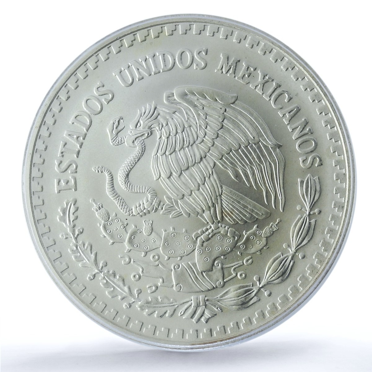 Mexico 1 onza Libertad Angel of Independence KM-613 MS 67 PCGS silver coin 1997