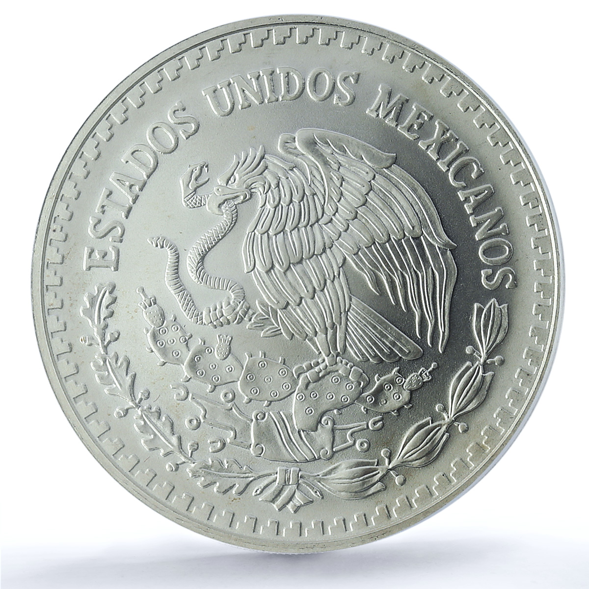Mexico 1 onza Libertad Angel of Independence KM-613 MS 67 PCGS silver coin 1997