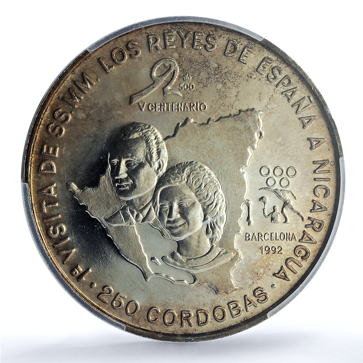 S 1992 250 Cor Spanish Royal Visit, DCAM S 1992 250 Cor Spanish Royal Visit, DCAM