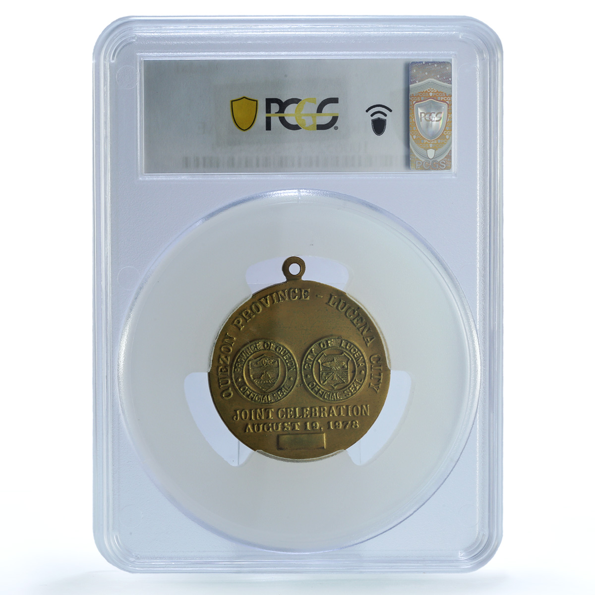 S 1978 Medal Honeycutt-741a Gilt AE S 1978 Medal Honeycutt-741a Gilt AE