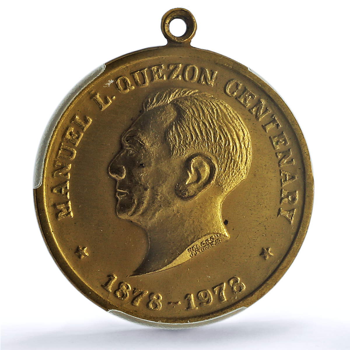 S 1978 Medal Honeycutt-741a Gilt AE S 1978 Medal Honeycutt-741a Gilt AE
