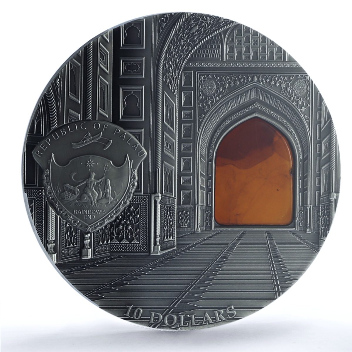 S 2014 $10 Taj Mahal Tiffany Art Antiqued S 2014 $10 Taj Mahal Tiffany Art Antiqued