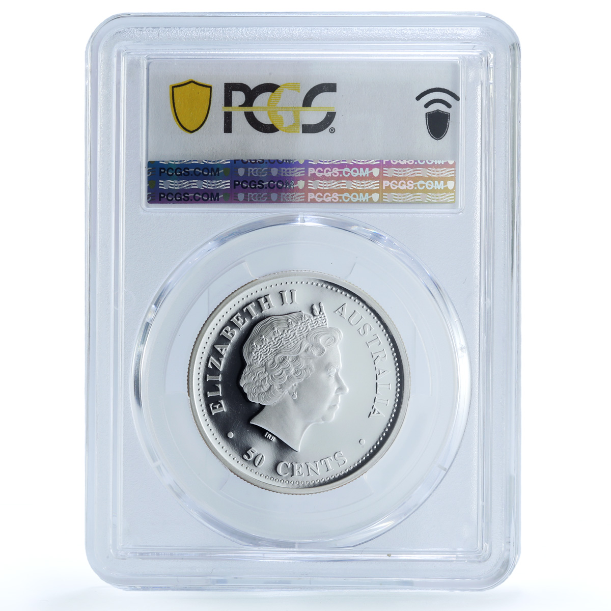 S 2002-P 50C Year of the Horse KM-579 Ag, DCAM S 2002-P 50C Year of the Horse KM-579 Ag, DCAM