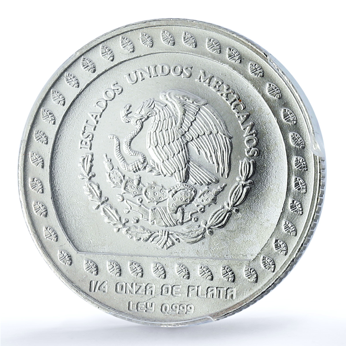 Mexico 25 pesos Guerrero Aguila KM-554 Precolombina Aztec MS67 PCGS Ag coin 1992 Mexico 25 pesos Guerrero Aguila KM-554 Precolombina Aztec MS67 PCGS Ag coin 1992