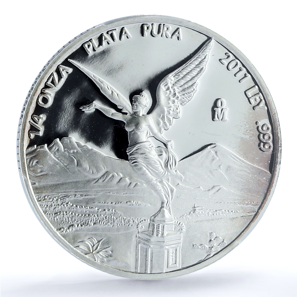 Mexico 1/4 onza Libertad Angel of Independence KM-611 PR68 PCGS silver coin 2011 Mexico 1/4 onza Libertad Angel of Independence KM-611 PR68 PCGS silver coin 2011
