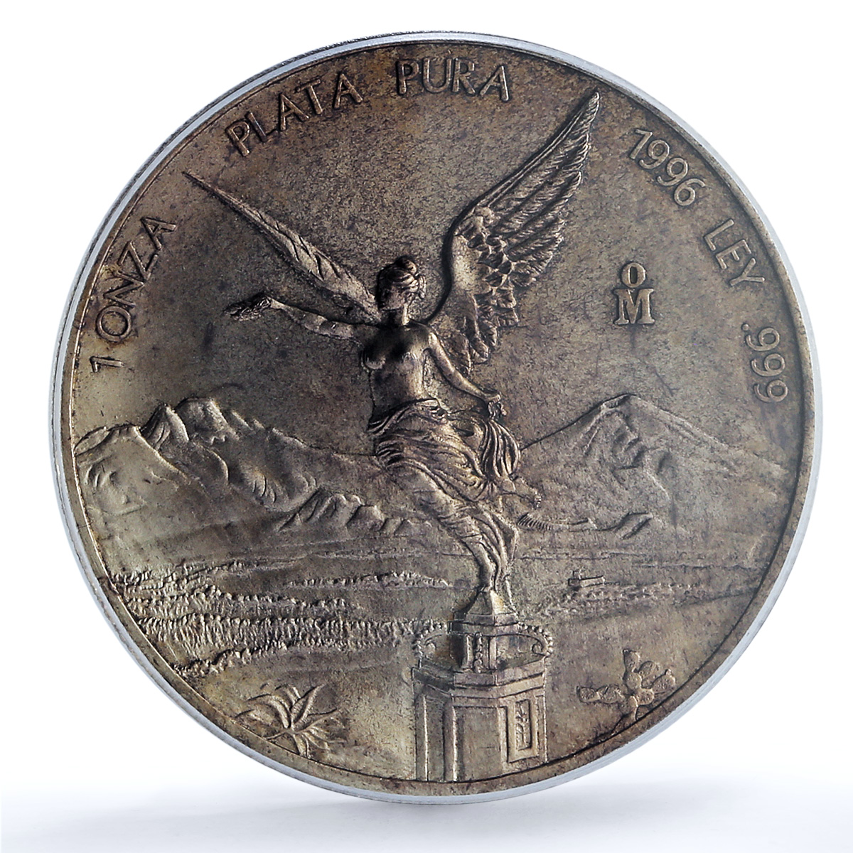 Mexico 1 onza Libertad Angel of Independence KM-613 MS 67 PCGS silver coin 1996 Mexico 1 onza Libertad Angel of Independence KM-613 MS 67 PCGS silver coin 1996