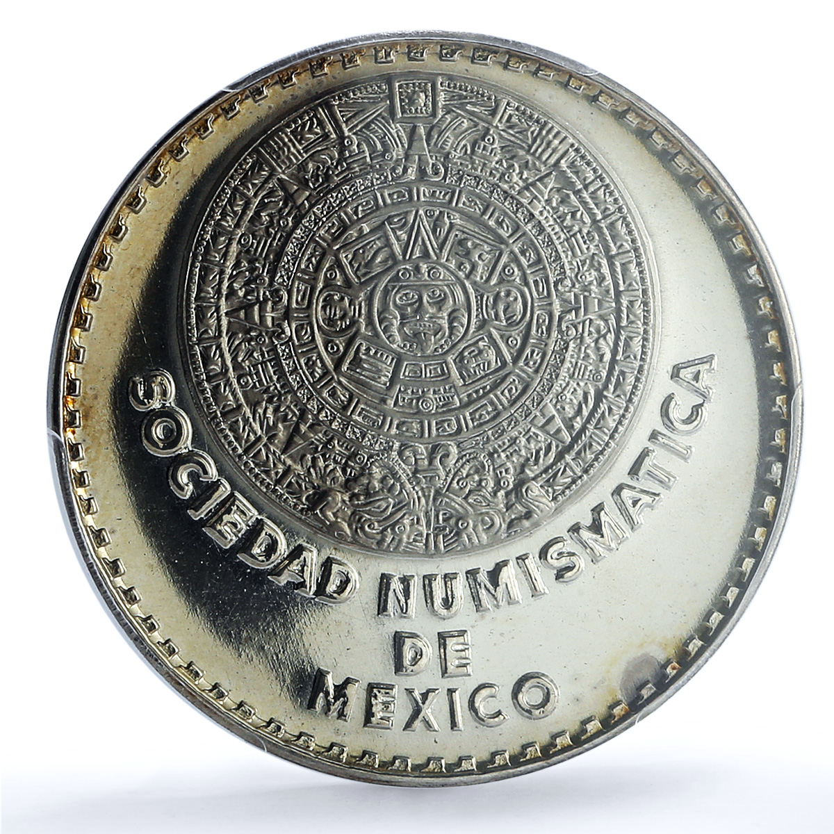 S 1962 Medal Grove-808a Ag Numismatic Society of Mexico S 1962 Medal Grove-808a Ag Numismatic Society of Mexico