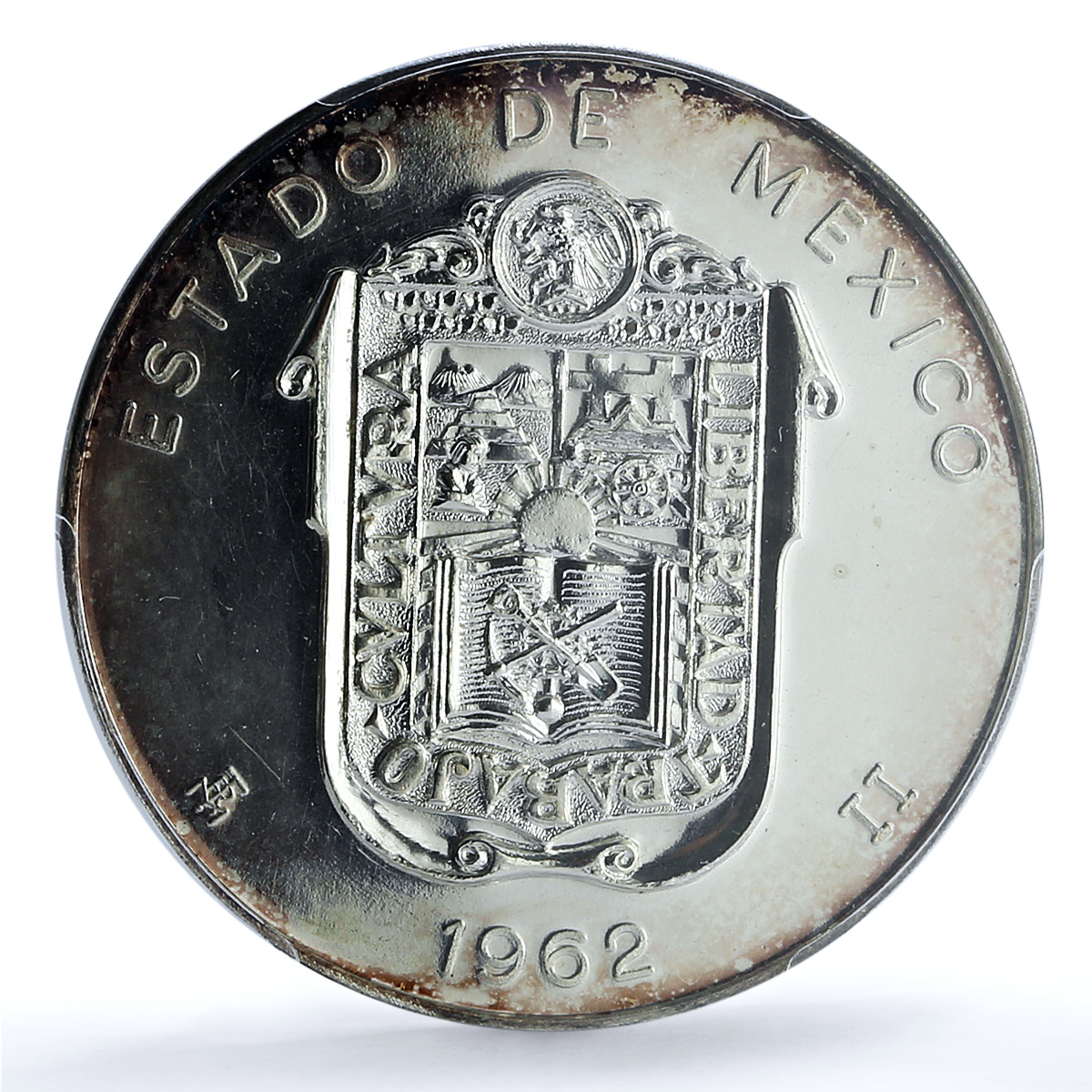 S 1962 Medal Grove-1126a Ag Estado de Mexico S 1962 Medal Grove-1126a Ag Estado de Mexico