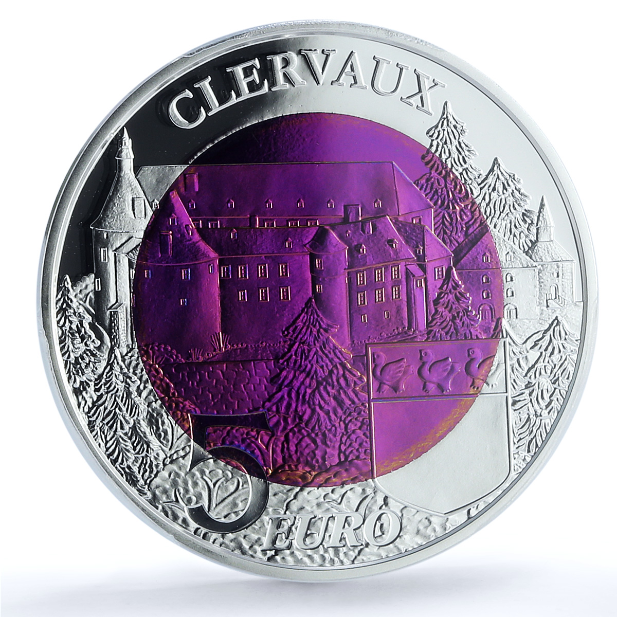S 2016 € 5 Castle of Clervaux S 2016 € 5 Castle of Clervaux
