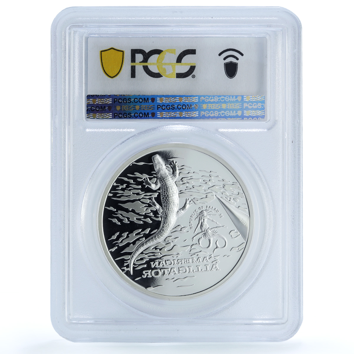 S 2022 $5 American Alligator High Relief, DCAM S 2022 $5 American Alligator High Relief, DCAM