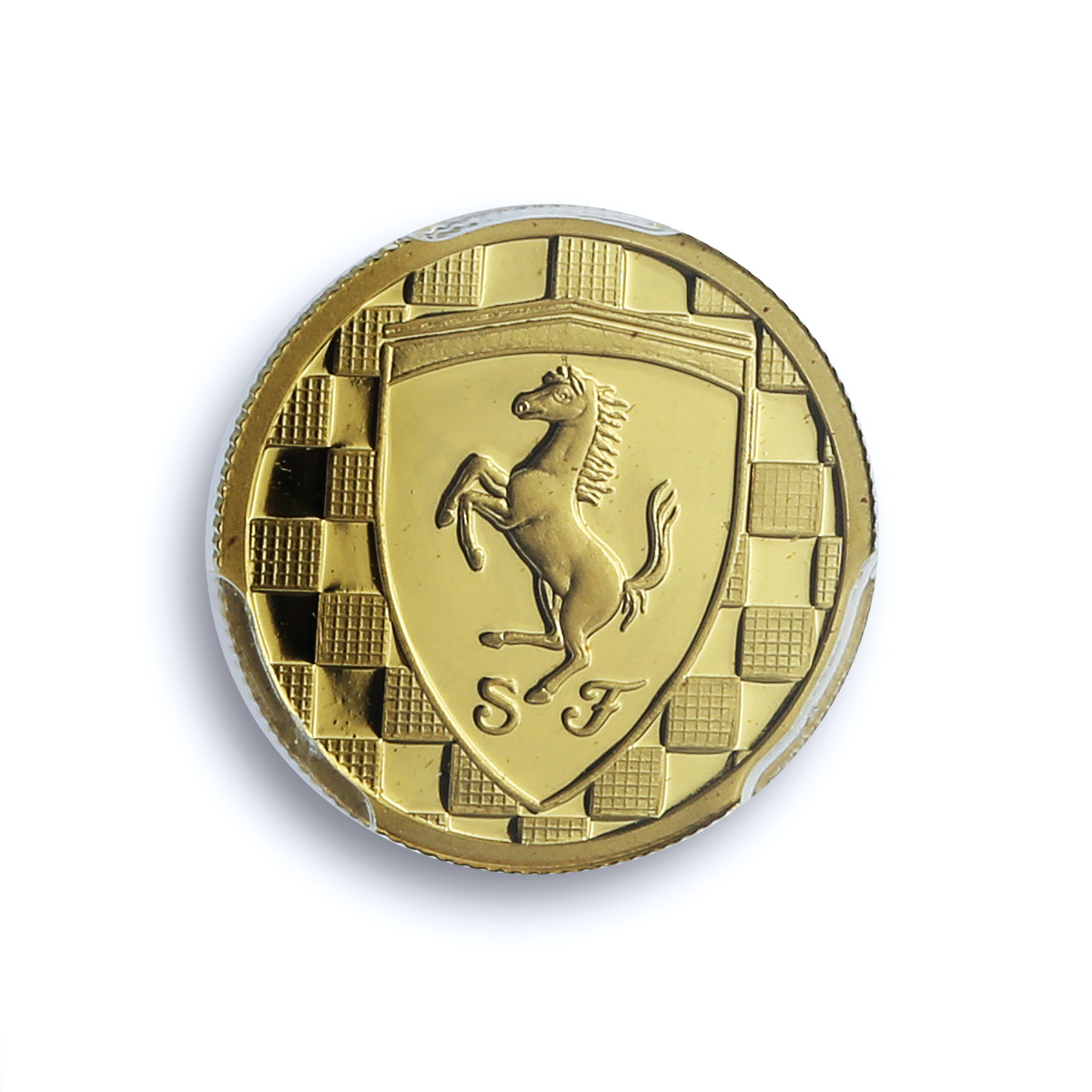 S 2004 20 Fr Ferrari Coat of Arms KM-144 Au, DCAM