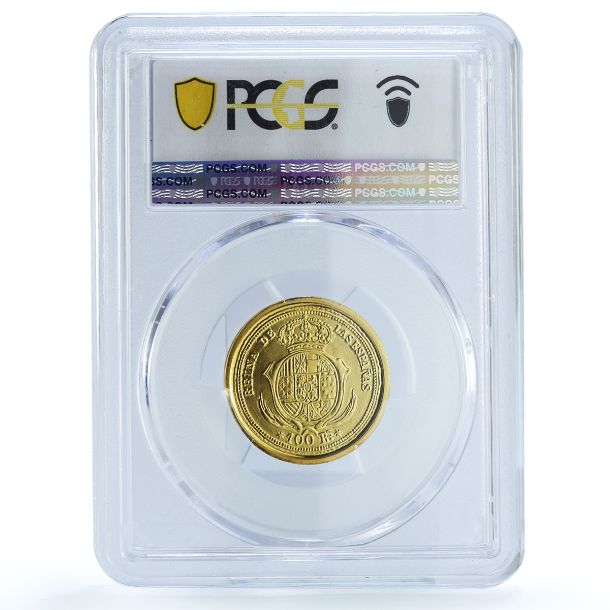 S (2000-02) M "100 R" Replica-1855 100 R Gilt Ag S (2000-02) M "100 R" Replica-1855 100 R Gilt Ag