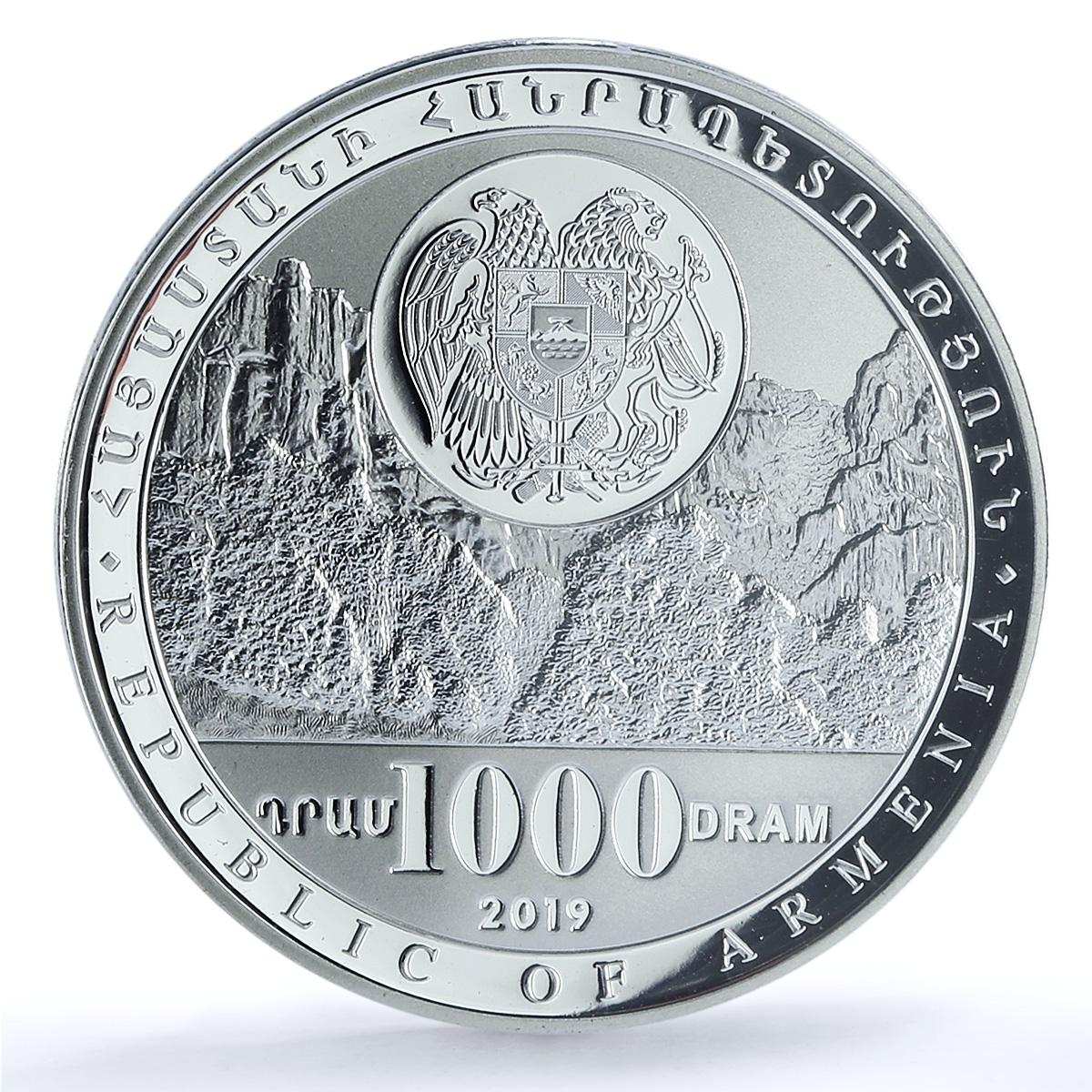 Armenia 1000 dram Caucasian Leopard Fauna Cat PR 70 PCGS silver coin 2019 Armenia 1000 dram Caucasian Leopard Fauna Cat PR 70 PCGS silver coin 2019