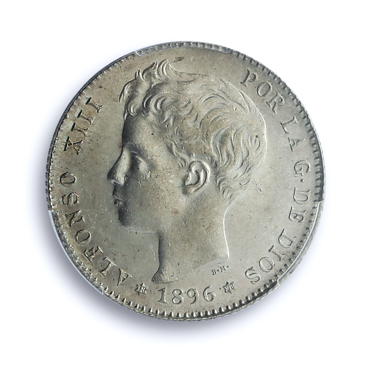 S 1896-PG V Peseta (1896) S 1896-PG V Peseta (1896)