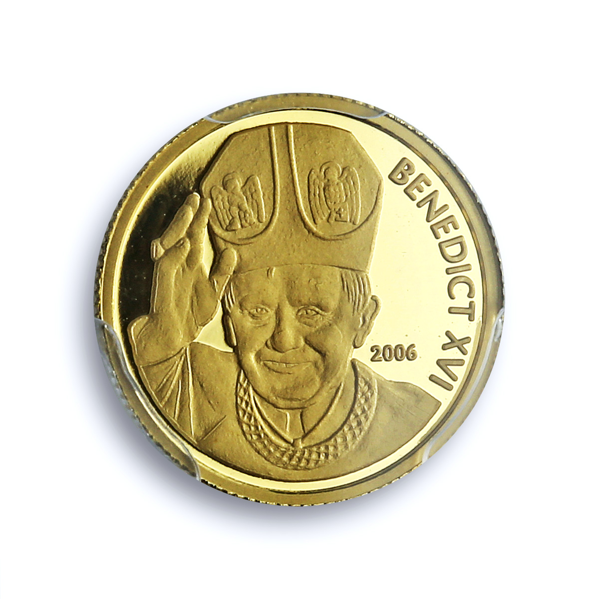 S 2006 10 Tala Pope Benedict XVI KM-164 Au, DCAM S 2006 10 Tala Pope Benedict XVI KM-164 Au, DCAM