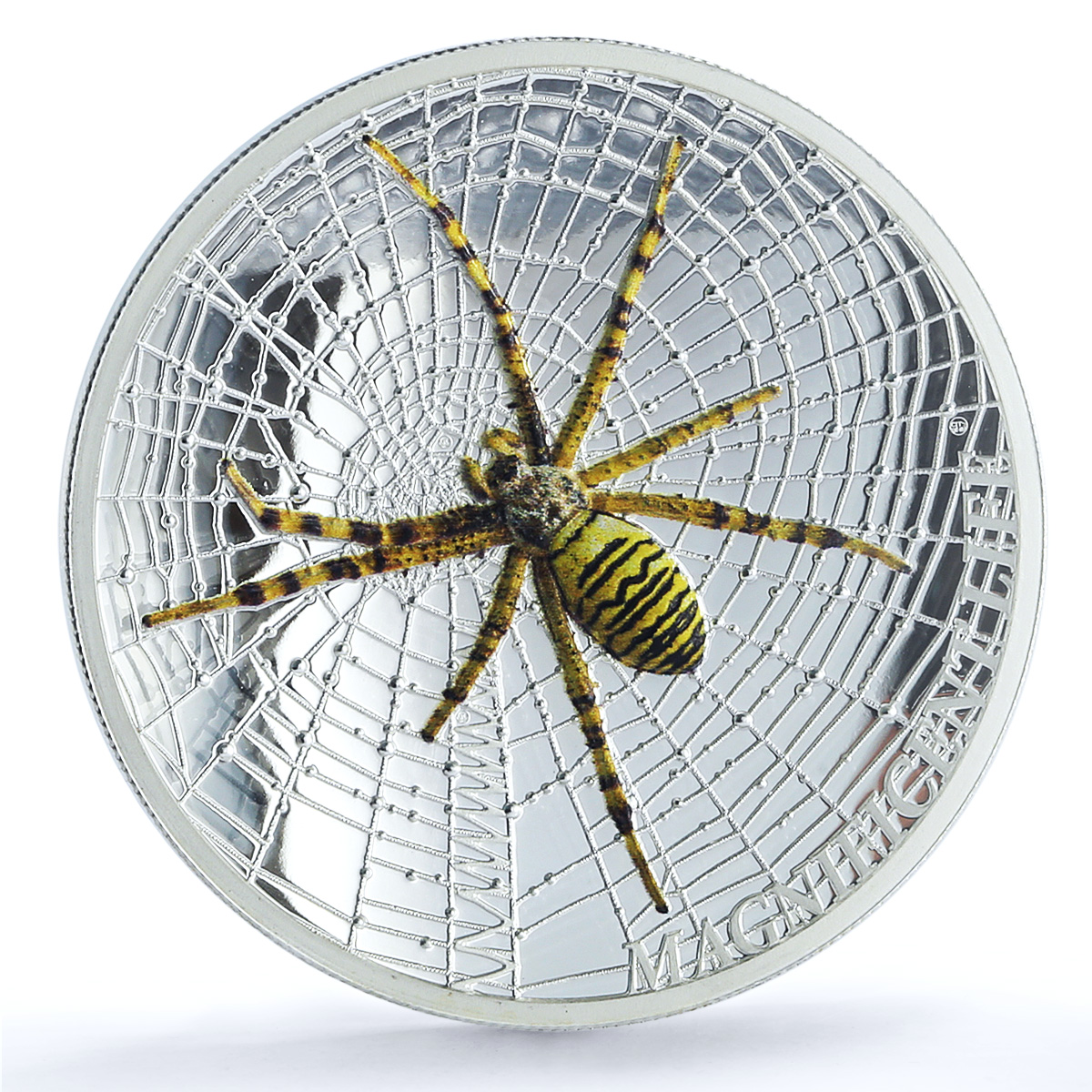 Cook Islands 5 dollars Wasp Spider KM-2399 Magnificent Life PR 70 PCGS coin 2016 Cook Islands 5 dollars Wasp Spider KM-2399 Magnificent Life PR 70 PCGS coin 2016