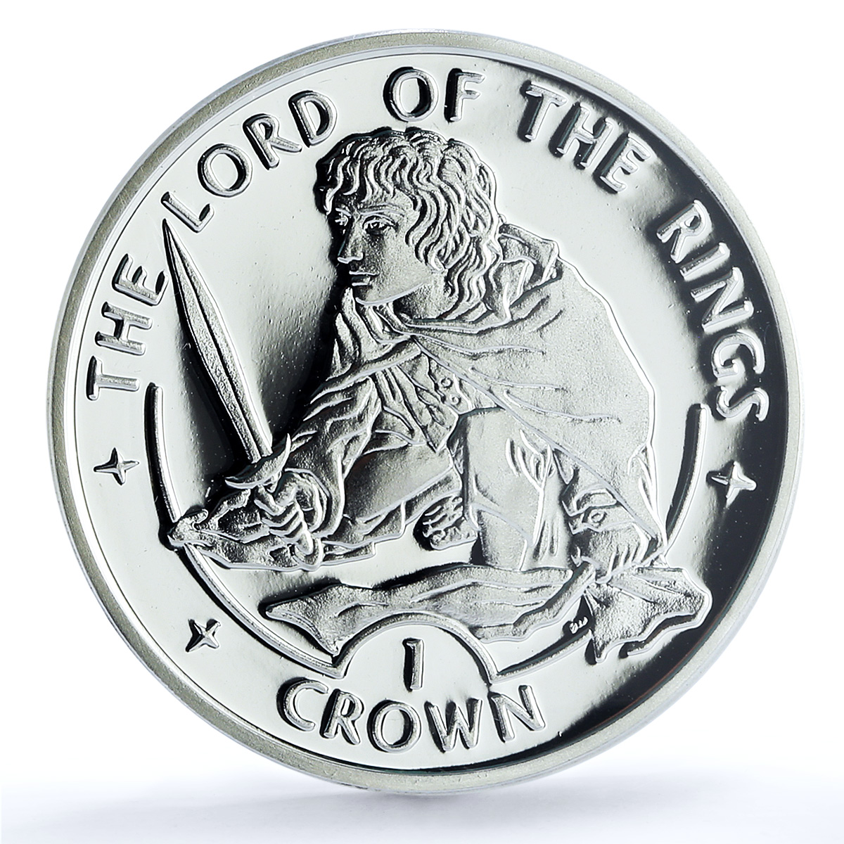 S 2003-PM Crown Lord of the Rings - Frodo KM-1191 Ag, DCAM S 2003-PM Crown Lord of the Rings - Frodo KM-1191 Ag, DCAM