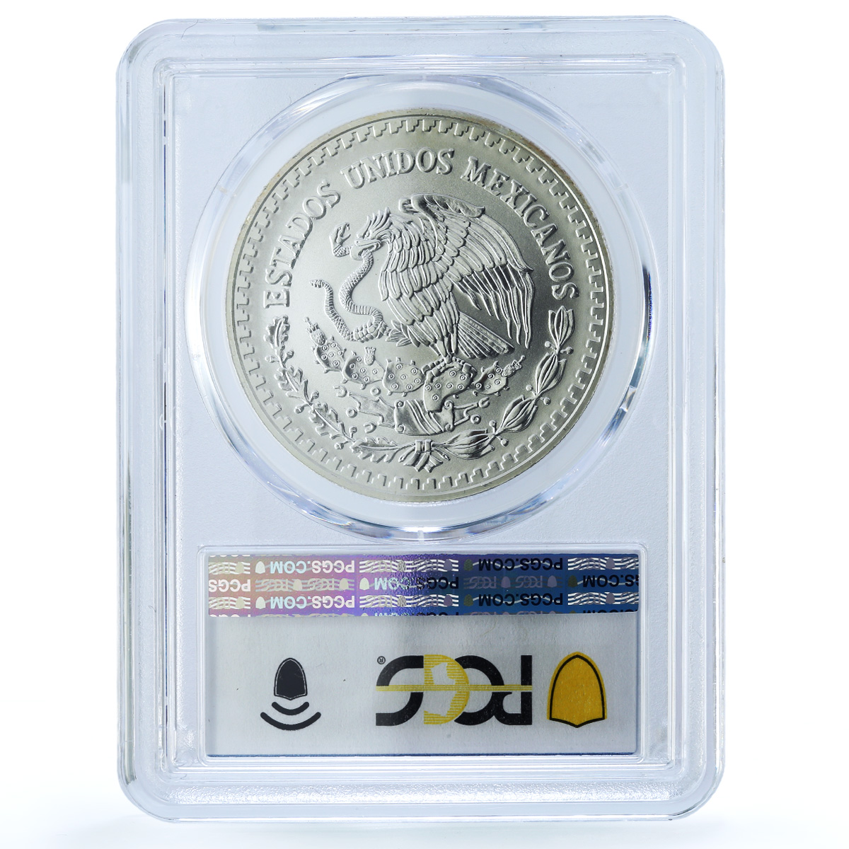 Mexico 1 onza Libertad Angel of Independence KM-613 MS 67 PCGS silver coin 1998