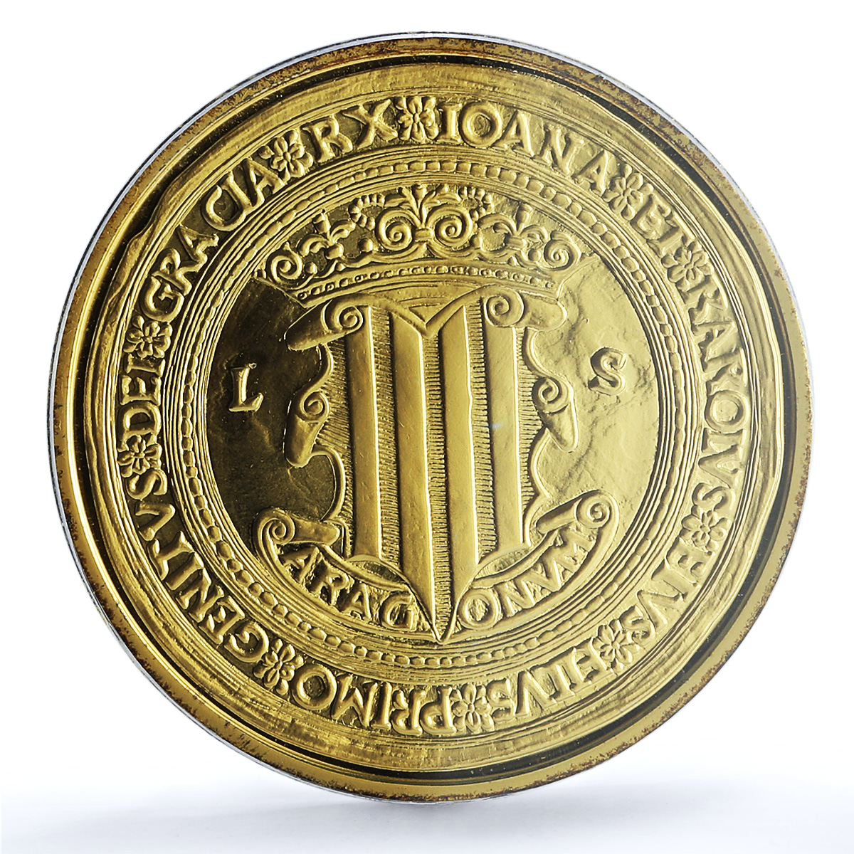 S (2000-02) M "100 Duc" Replica-1528-CA LS 100 D Gilt Ag S (2000-02) M "100 Duc" Replica-1528-CA LS 100 D Gilt Ag