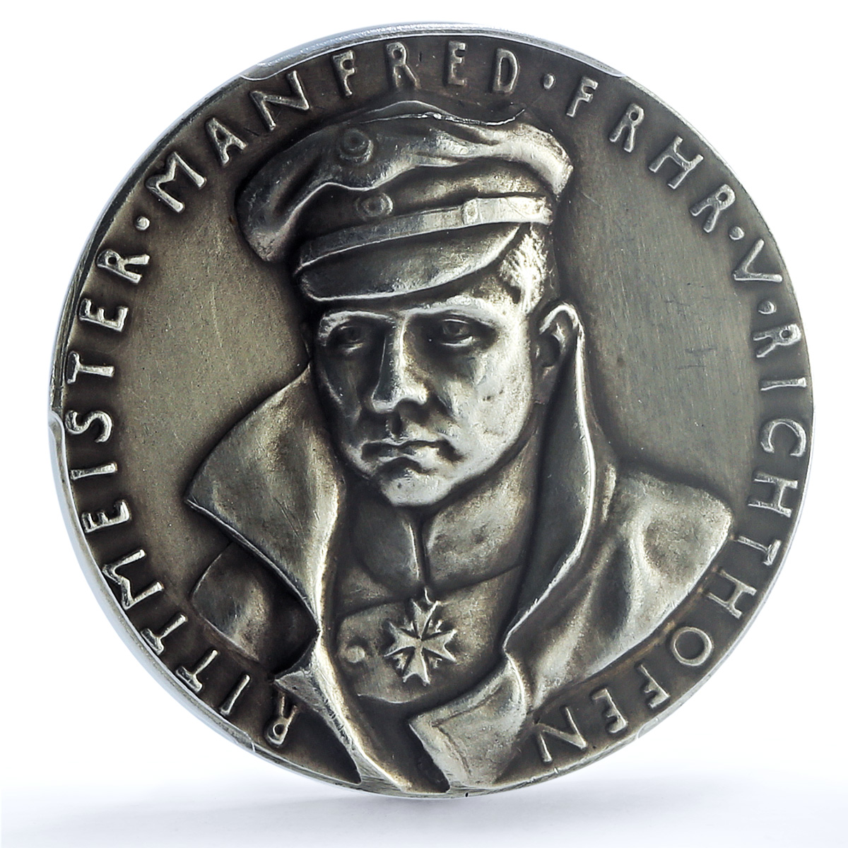 Germany Richthofen Kienast-288 1918 Empire Restrike AU 55 PCGS silver medal 1978 Germany Richthofen Kienast-288 1918 Empire Restrike AU 55 PCGS silver medal 1978