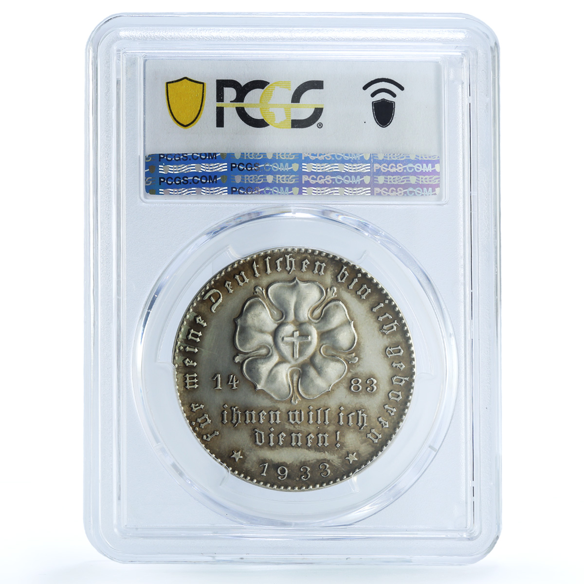 Germany Third Reich Martin Luther Kienast-490 MS 63 PCGS silver medal 1933 Germany Third Reich Martin Luther Kienast-490 MS 63 PCGS silver medal 1933