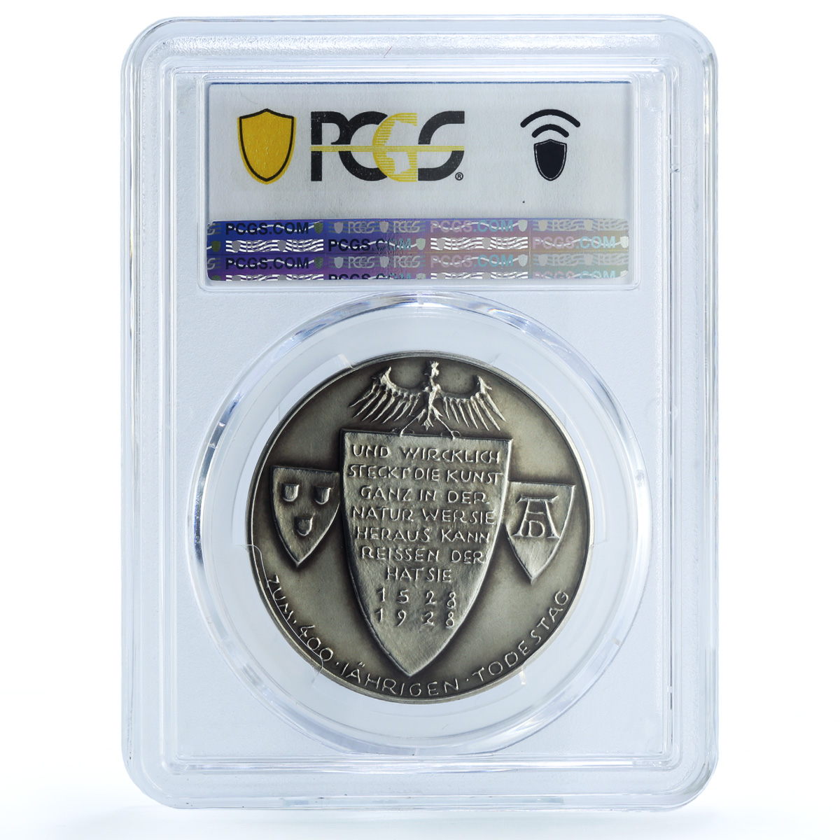 Germany Weimar Albrecht Durer Mende-138 Erlanger-955 MS62 PCGS silver medal 1928 Germany Weimar Albrecht Durer Mende-138 Erlanger-955 MS62 PCGS silver medal 1928