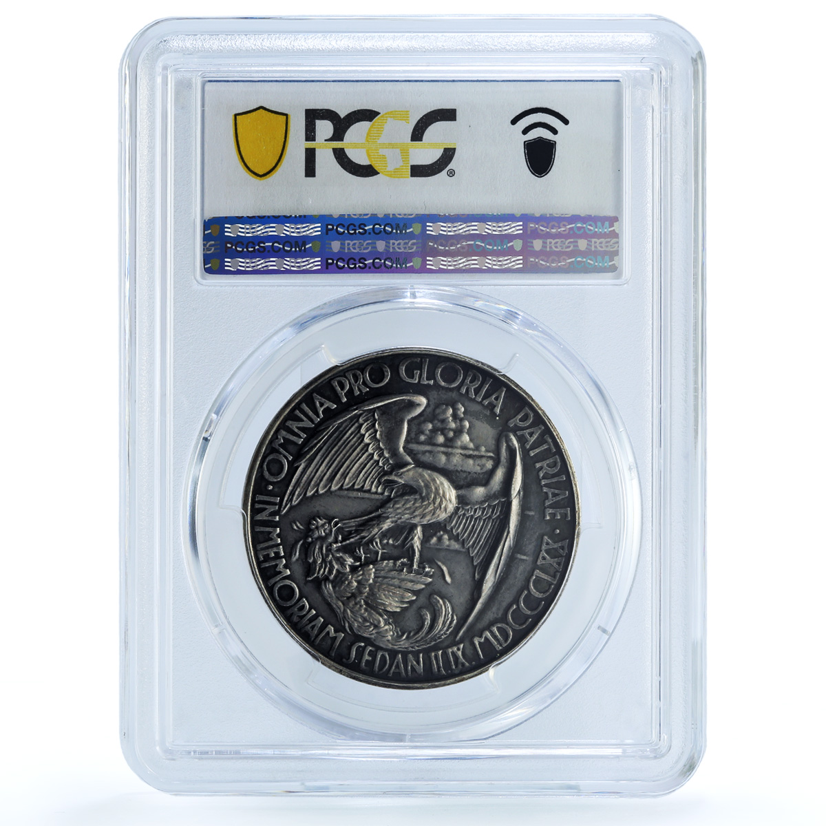 Germany Weimar Sedan Bismarck Roon Moltke SACHS MS 64 PCGS silver medal 1930 Germany Weimar Sedan Bismarck Roon Moltke SACHS MS 64 PCGS silver medal 1930